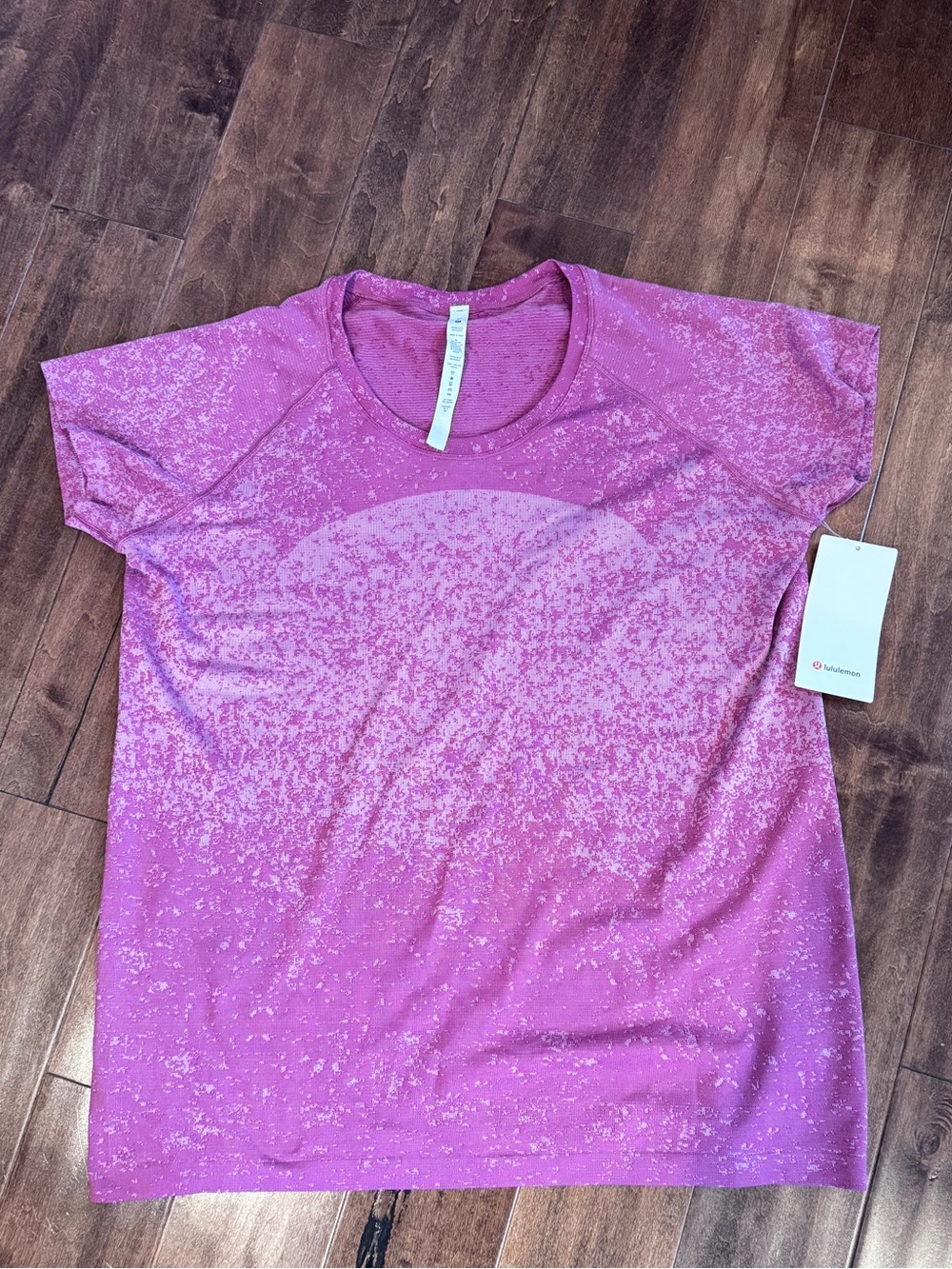 NWT lululemon athletica Women's Pink Short-Sleeve Athletic Tee